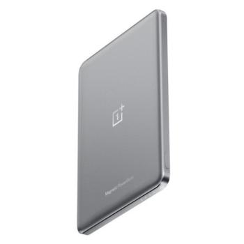 ONEPLUS vésztöltő Type-C aljzat (5000mAh, 10W, gyorstöltő, wireless, LED jelzés) FEKETE kép