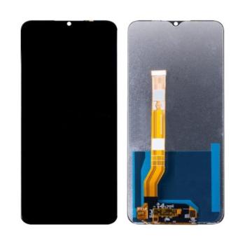Oppo A17 fekete LCD+érintőpanel kép