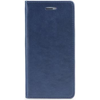 Oppo A80, Oldalra nyíló tok, stand, Magnet Book, sötétkék kép