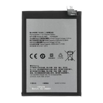 Oppo Reno7 5G, Akkumulátor, 4500 mAh, Li-Polymer, kompatibilis kép