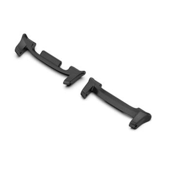 Óraszíj csatlakozó adapter (egyedi méret, 1 pár, átalakító, fém, 22mm) FEKETE Samsung Galaxy Watch 8 44mm (SM-L330), Galaxy Watch 8 40mm (SM-L320), Galaxy Watch 8 eSIM 44mm (SM-L335) kép