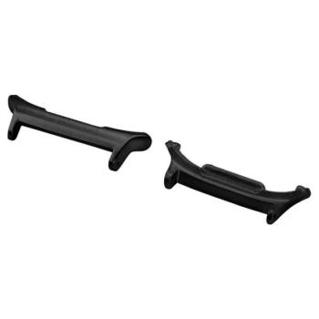 Óraszíj csatlakozó adapter (egyedi méret, 1 pár, átalakító, fém, 22mm) FEKETE Samsung Galaxy Watch Ultra eSIM 47mm (SM-L705) kép