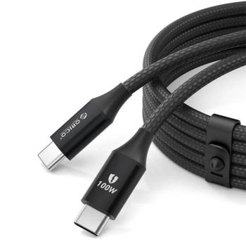 Orico CDX Type-C - Type-C kábel 100W 5A 1m - fekete kép