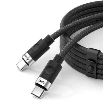 Orico CDX Type-C - Type-C kábel 60W 3A 1m - fekete kép
