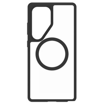 OTTERBOX REACT szilikon telefonvédő (erős ütésállóság, légpárnás sarok, MagSafe) FEKETE Samsung Galaxy S25 Ultra (SM-S938) kép