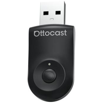 Ottocast CA505-T Mini vezeték nélküli adapter Carplay&amp;Android auto, bluetooth, fekete kép