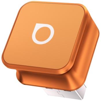 Ottocast CA88-T2 Mini Cube vezeték nélküli adapter Carplay&amp;Android auto, bluetooth, narancs kép