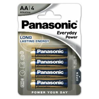 PANASONIC EVERYDAY POWER szupertartós elem (AA, LR6EPS, 1.5V, alkáli) 4db/csomag kép