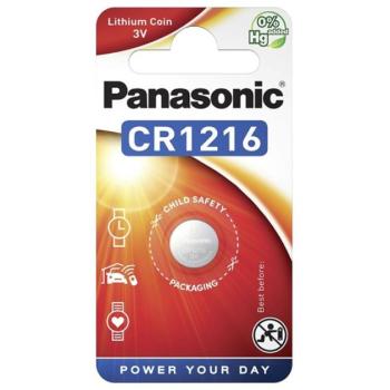 PANASONIC gombelem (CR1216, 3V, lítium) 1db / csomag kép