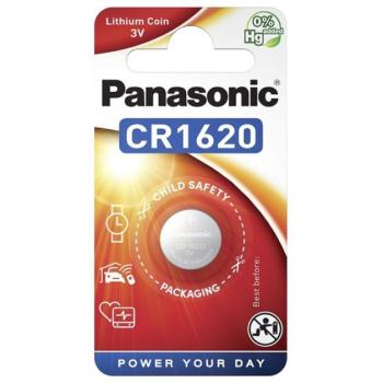 PANASONIC gombelem (CR1620, 3V, lítium) 1db / csomag kép