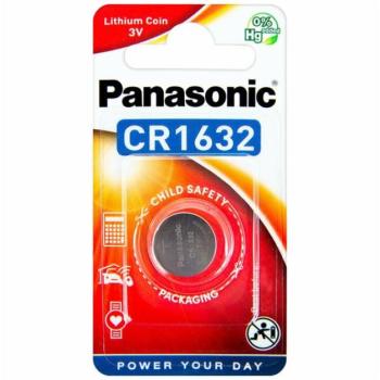 PANASONIC gombelem (CR1632, 3V, lítium) 1db / csomag kép