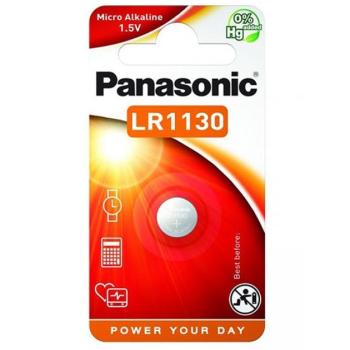 PANASONIC gombelem (LR1130EL, 1.5V, alkáli) 1db / csomag kép