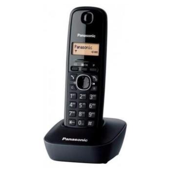 Panasonic KX-TG1611HGH vezeték nélküli DECT telefon, fekete kép