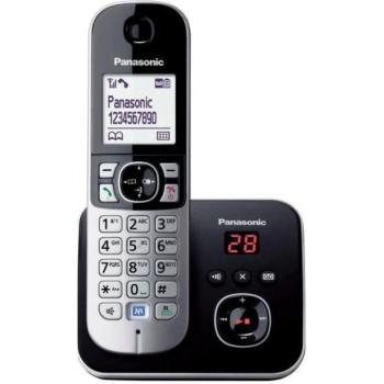 Panasonic KX-TG6821PDB DECT telefon, ezüst - fekete kép