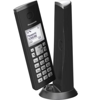 Panasonic KX-TG6821PDB vezeték nélküli DECT telefon, fekete kép
