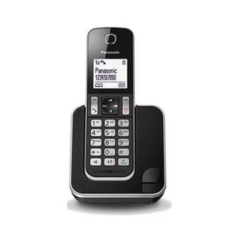 Panasonic KX-TGD310PDB DECT telefon, fekete-ezüst kép