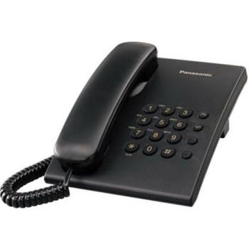 Panasonic KX-TS500HGB vezetékes telefonkagyló / analóg telefon, fekete kép