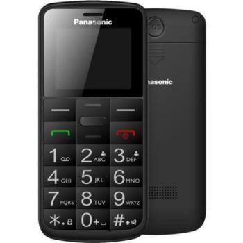 Panasonic KX-TU110EXB nyomógombos mobiltelefon, fekete kép