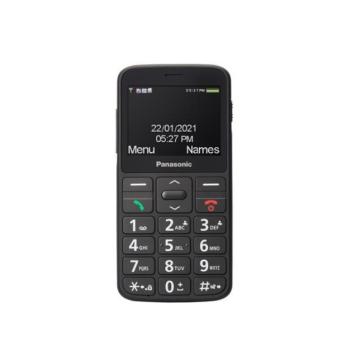 Panasonic KX-TU160EXB nyomógombos mobiltelefon, fekete kép
