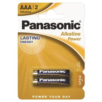 PANASONIC PRO POWER szupertartós elem (AAA, LR03APB, 1.5V, alkáli) 2db /csomag kép