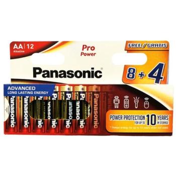 PANASONIC SMART szupertartós elem (AA, LR6EPS, 1.5V, alkáli) 12db/csomag kép