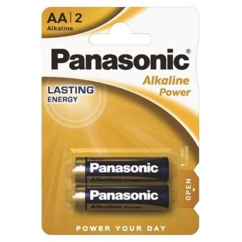 PANASONIC tartós elem (AA, LR6APB, 1.5V, alkáli) 2db /csomag kép