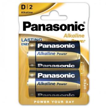 PANASONIC tartós elem (LR20, 1.5V, alkáli) 2db /csomag kép