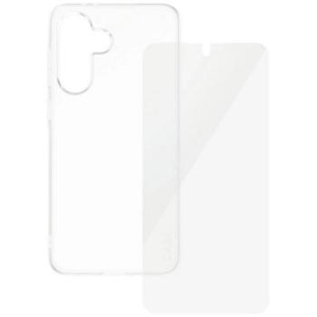 PANZERGLASS CARE FASHION 2IN1 szilikon telefonvédő (ütésállóság, légpárnás keret + képernyővédő üveg) ÁTLÁTSZÓ Samsung Galaxy A56 5G (SM-A566) kép