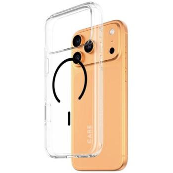 PANZERGLASS CARE FLAGSHIP URBAN EXPLORER CASE szilikon telefonvédő (ütésállóság, kameravédő, MagSafe) ÁTLÁTSZÓ/FEKETE Apple iPhone 17 Pro Max kép