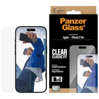 PANZERGLASS CLASSIC FIT EASYALIGNER képernyővédő üveg (oleofób réteg + segédkeret) ÁTLÁTSZÓ Apple iPhone Air kép