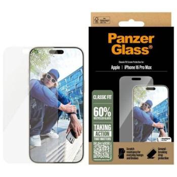 PanzerGlass Classic Fit edzett üveg iPhone 16 Pro Max kép