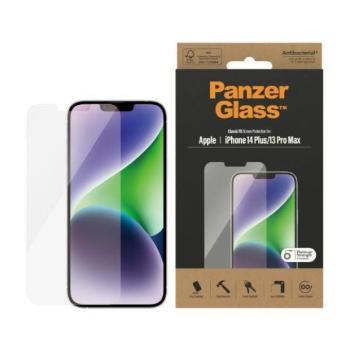 PanzerGlass Classic Fit iPhone 14 Plus / 13 Pro Max 6,7&quot; Screen Protection antibakteriális képernyővédő fólia kép