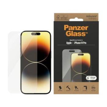 PanzerGlass Classic Fit iPhone 14 Pro 6,1&quot; Screen Protection antibakteriális képernyővédő fólia kép