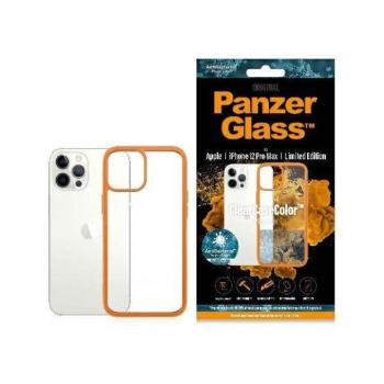 PanzerGlass ClearCase iPhone 12 Pro Max narancssárga AB tok kép