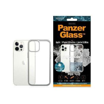 PanzerGlass ClearCase iPhone 12 Pro Max szatén ezüst AB tok kép