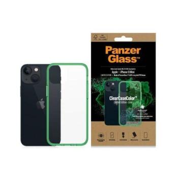 PanzerGlass ClearCase iPhone 13 Mini 5.4&quot; antibakteriális katonai fokozatú lime tok kép
