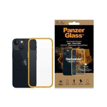 PanzerGlass ClearCase iPhone 13 Mini 5.4&quot; antibakteriális katonai osztályú narancs tok kép