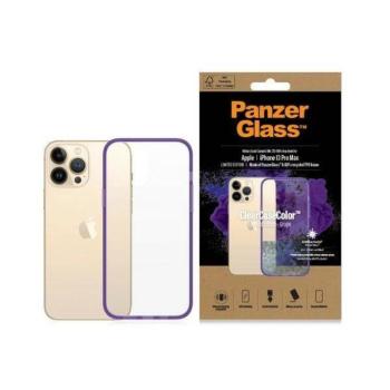 PanzerGlass ClearCase iPhone 13 Pro Max 6.7&quot; antibakteriális ütésálló lila tok kép