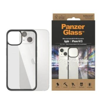 PanzerGlass ClearCase iPhone 14 6.1&quot; antibakteriális fekete tok kép