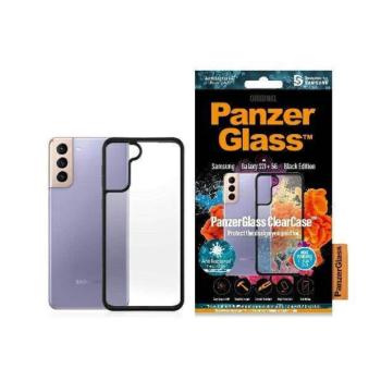 PanzerGlass ClearCase Samsung S21+ G996 fekete tok kép