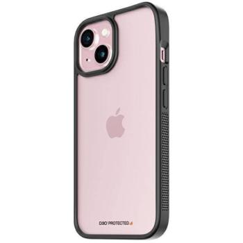 PanzerGlass ClearCase tok iPhone 15 - fekete kép
