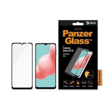 PanzerGlass E2E Regular Samsung Galaxy A32 5G tokbarát fekete képernyővédő fólia kép