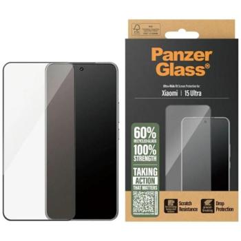 PanzerGlass edzett üveg fekete szegéllyel Xiaomi 15 Ultra kép