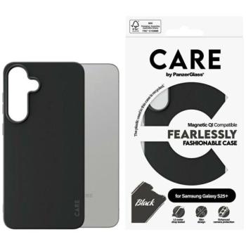 PanzerGlass Fashion QI MagSafe-kompatibilis tok Samsung Galaxy S25 Plus - fekete kép