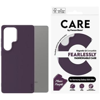 PanzerGlass Fashion QI MagSafe-kompatibilis tok Samsung Galaxy S25 Ultra - lila kép