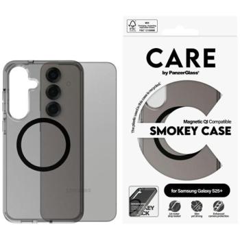 PanzerGlass Flagship Urban Combat Black QI MagSafe-kompatibilis tok Samsung Galaxy S25 Plus - füstszürke kép