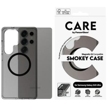 PanzerGlass Flagship Urban Combat Black QI MagSafe-kompatibilis tok Samsung Galaxy S25 Ultra - füstszürke kép