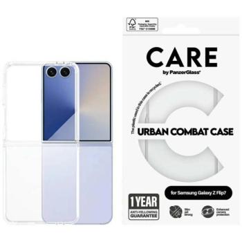 PanzerGlass Flagship Urban Combat tok Samsung Galaxy Z Flip7 - átlátszó kép