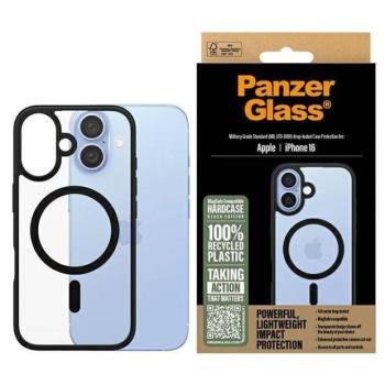 PanzerGlass HardCase MagSafe-kompatibilis tok iPhone 16 - fekete kép