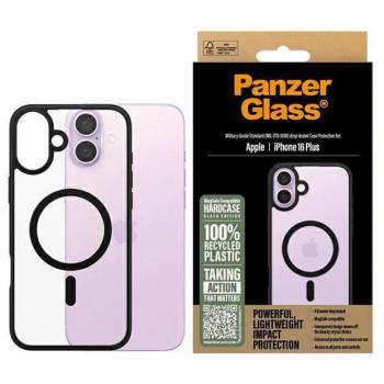 PanzerGlass HardCase MagSafe-kompatibilis tok iPhone 16 Plus - fekete kép